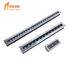 3-Year Warranty Tri-Proof LED Tube Light Rainproof Dimming Gangways IP67 Glass Cover Outdoor Garden Landscape Linear Underground