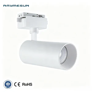 White Black Aluminum 12W 20W 30W 40W 50W Track Light Clothing Store Showroom Shop Commercial Light Led Track Light/Track Light