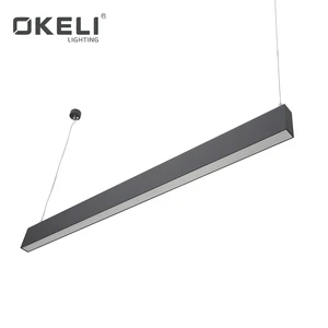 OKELI 2021 New Design Office Long Lifespan 10w 18w 24w Led Surface Linear Light