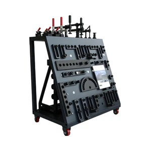 MIG Welding Trolley: Panel Hooks & Base for Angle Irons/U-Boxe