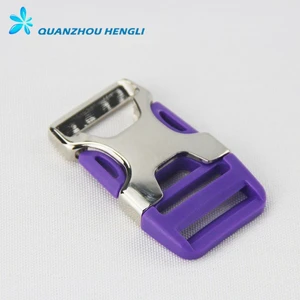25mm High Quality Metal Part Plastic Side Release Buckle
