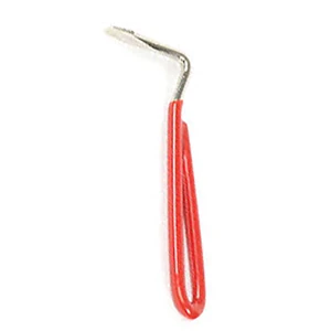High-Quality Plastic Coated Handle Hoof Pick Lightweight and Durable Great Pick Angle Always Have a Backup Handy Hoof Pick CE