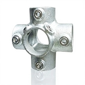 Steel Frame Connector Fence Guardrail Pipe Clips Fittings Clamp FittingsTube Clamps