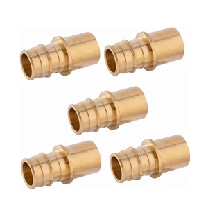 Energy Efficient F1960 X Male SWT Brass Adapter PEX Fitting With Customizable Options