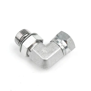 Professional OEM ODM 6901-08-06 Carbon Steel Elbow Fitting Rotating Connector for Construction Machinery