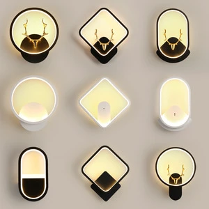 2025 Decoration Interior Wall Lights Indoor Lampen Modern Bedroom Wall Sconce Led Wall Lamps for Hotel