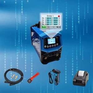 HAIDA New Portable Electrofusion Welding Machine for PE PP Pipes 20-400mm Touchscreen Operation or Button Control 220-230V 4.2kW