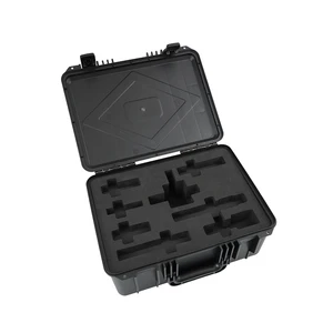 Compact Square OEM Customizable Lightweight Tool Case with Foam Liner Professional Organization Secure Storage Solutions