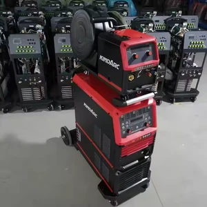 High Quality Portable MIG/MAG/MMA 3-in-1 500A Welding Machine Integrated Display Gas Shielded Stainless Steel Construction Grade