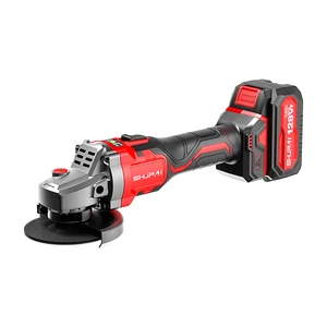 21V Brushless Angle Grinder 100/115/125MM 10000r/min with Anti-Twist Function Safe Efficient for Grinding/Cutting
