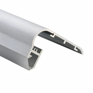 Hot Saling Grooved Stair Nosing Edge Led Step Aluminum Profile for Walking Area Lighting