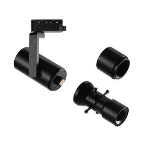 15W 18W 30W Adjustable Aperture Shape Anti Glare Led Shapeable Lights For Art Gallery Painting Exhibition Museum Lighting