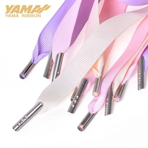 Yama Ribbon Flexible Customize Sizes Premium Ribbon Handles With Buckles Metal/Transparent Buckles