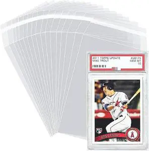 Wholesale High-quality Acrylic Laser Printed Pull-tab Sleeves Professional Set for Game and Sports Trading Cards