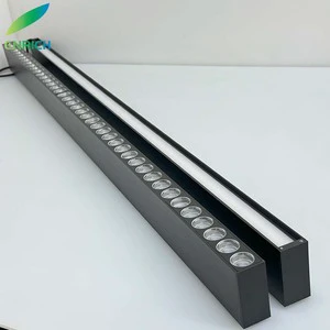 Customized Modern LED Linear Pendant Light 2ft 4ft 6ft 8ft Aluminum with 35*75mm Profile for Office Shopping Mall