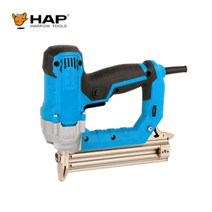 Wood Working Tool Power Nailing Machine Electric Nail Gun Furniture Wire Stapler