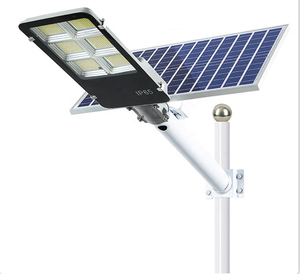 Aluminium Solar LED Street Light with Remote Control 100w 200w 300w 400W 500W IP65 Waterproof Split Street Lamp with Pole