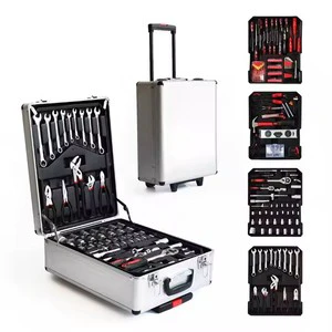 499 Pcs OEM Multifunctional Carbon Steel Tool Box Set with Hard Case for Household Repair-KHC Brand
