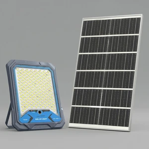 1500 Watt Solar Floodlight with Camera Safe Bright Waterproof and Durable Design Suitable for Garden Paths and Large Spaces