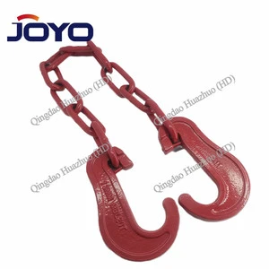 Lashing Chain Red Color,Colorful G80 Alloy Steel Marine Lashing Chain,ISO9001:2015,CE Certification