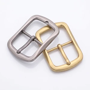 40mm 1.5 Inch Metal Pin Buckles Heavy Duty Zinc Alloy Single Prong Belt Buckle for Men Women Leather Belts Wholesale