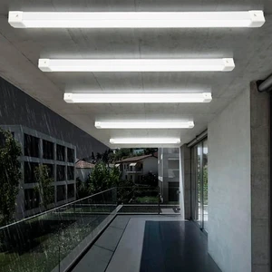 Industrial 40W LED Tri-proof Light IP65 Waterproof Aluminum 3CCT Vapor Tight Lighting ETL DLC Certified 5-Year Warranty for