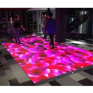 3D Waterproof Digital LED Dance Floor Lighting for Wedding Animation & Graphics Display for Shopping Mall & Exhibition Halls