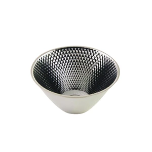 Round Metal Lamp Cup Aluminum Bulb Cover Anodized and Polishing Lampshades Led Reflector Lampshades Reflective Cup