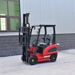 Popular Used Electric Forklift: 1 1.5-ton CPD15 1500kg Battery-Powered Portable Electric Forklift Stacker