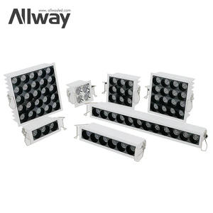Easy Installation Anti Glare Down Lamp Hospital School 4 5 8 10 15 18 25 Watt LED Linear Grille Light