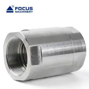 Threaded Connection Stainless Steel Rotary Swivel Joint Low Torque Hydraulic Oil Water Rotating Unions
