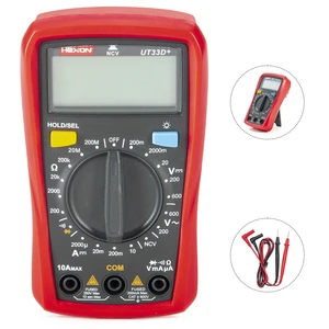 600V DC/AC Manual-Ranging ABS Case Rubber Protective Shell Digital Multimeter Tester 1999 Counts