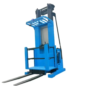 Full Electric RUMLIFT Order Picker Forklift 1 Ton 1.5 Ton Lift Height 3000-7000 mm Lithium/Lead-Acid Battery PU Solid Tire