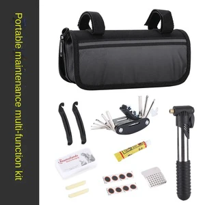 JIUYUE JY-315B Multifunctional Bicycle Puncture Repair Kit 16-in-1 Hand Tool with Allen Wrench and Socket Bag