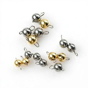 0.3g 0.5g 0.6g 0.7g 0.8g Plain Color Tungsten Cheburashka Clip-On Jig Head