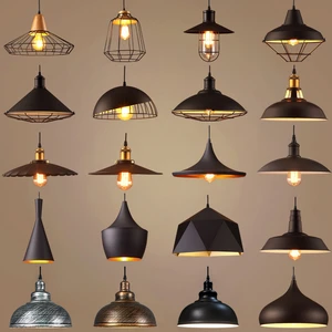 Kitchen Dining Industrial Decorative Pendant Light Restaurant Vintage Hanging Lamp Retro Industrial Chandelier