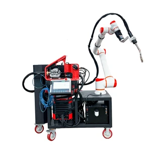 6 Axis Collaborative Welding Robot Cobot Arm MIG MAG Welder Drag Teaching Safe Human-Machine Cooperation For Steel Structure