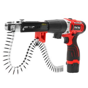 High Quality Rechargeable Electric 12V Lithium Battery Nail Gun Cordless Nailer Shooting Nailer Gun Machine for Wood