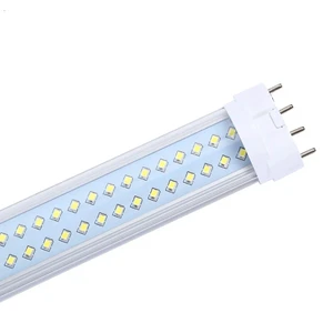 Durlitecn Led Horizontal Plug Lamp Pl Bar Led Bar Replace H Tube 9W 12W 18W 22w Ac96-265V 2G11 4pin Led Tube Light