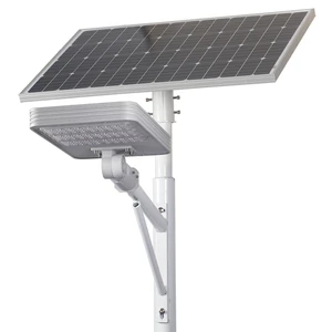 High Brightness All In Two Solar Street Light 80W 100W 120W IP65 Waterproof Outdoor LED Solar Road Lamp For Highway Parking Lot