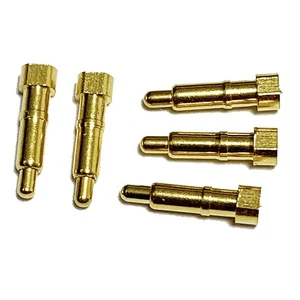 Manufacturers Custom CNC Machining Services Wire EDM Broaching Stainless Steel Pogo Pin Thimble Connectors Electrical Low
