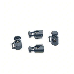 Wire Fastening Buckle Pressing Type Spring Buckle Clothing Accessory Fastening Device POM Plastic Rope Buckle