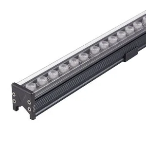 LED Outdoor Waterproof IP65 Linear Guardrail Tube Exterior Wall Contour Seven-Color Externally Controlled DMX512 Running Horse