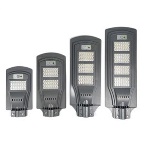 Hot-selling IP65-rated ABS Solar Battery 3.2V 20000mAh Gray LED Motion Sensor 2-Year Warranty Solar Street Light