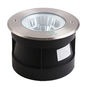 15W 220V 24 Degree Landscape IP67 Recessed Narrow Beam Lampe Enterree Au Sol LED Underground Light