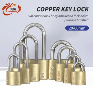 Solid Brass Small Padlock Cheap Storage Lock Shackle For Indoor And Outdoor Locker Versatile Access Control