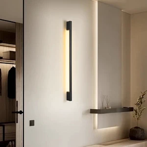 Indoor Cross-Border Atmosphere Handlebar Wall Lamp, Led Long Linear Light, Modern and Simple Nordic - Word