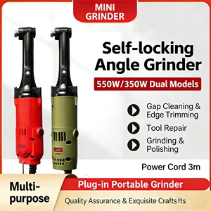 6-Speed Adjustable Electric Direct Grinder Cutting Grinding Polishing Seam Cleaning 90 Degree Electric Elbow Micro Angle Grinder