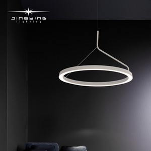 Designer Designs Circular Decorative Light with Aluminum LED Lens and Acrylic Shell for Decoration in Dining and Living Rooms