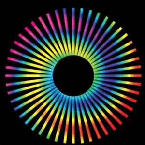 LED Digital Tube Wall Washer Lamp RGB Color Change T8 Tube Lights Outdoor Neon Tube Advertising Contour Light